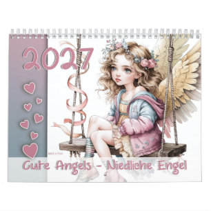 Calendario Ángeles Lindos – Niedliche Engel 2027