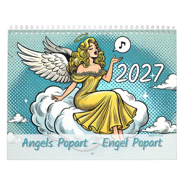 Calendario Ángeles Popart – Engel Popart (Tapa)