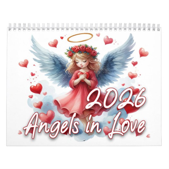 Calendario Angels in Love 2026 (Tapa)