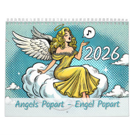 Calendario Angels Popart - Engel Popart 2026
