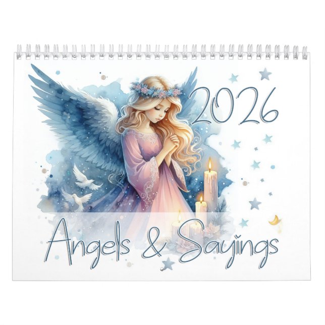 Calendario Angels & Sayings 2026 (Tapa)