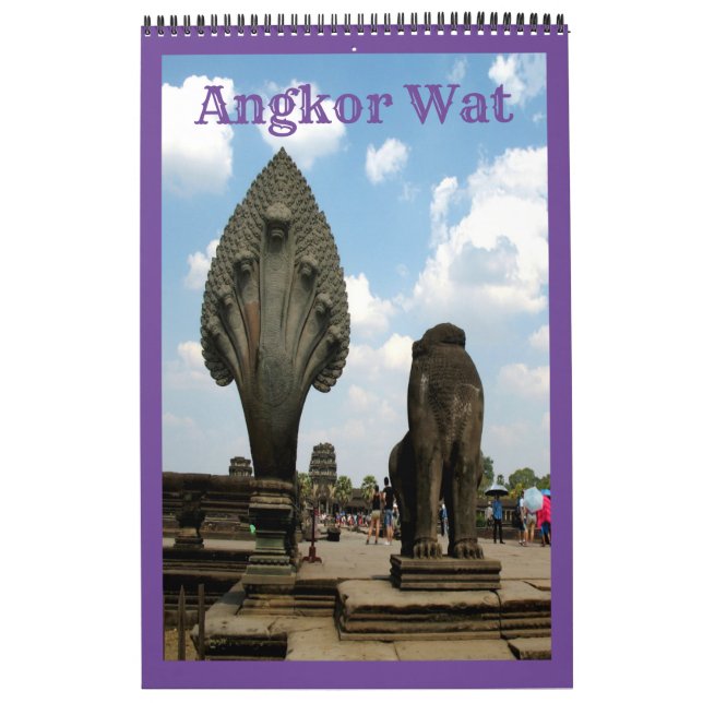Calendario Angkor Wat - Camboya - (Tapa)