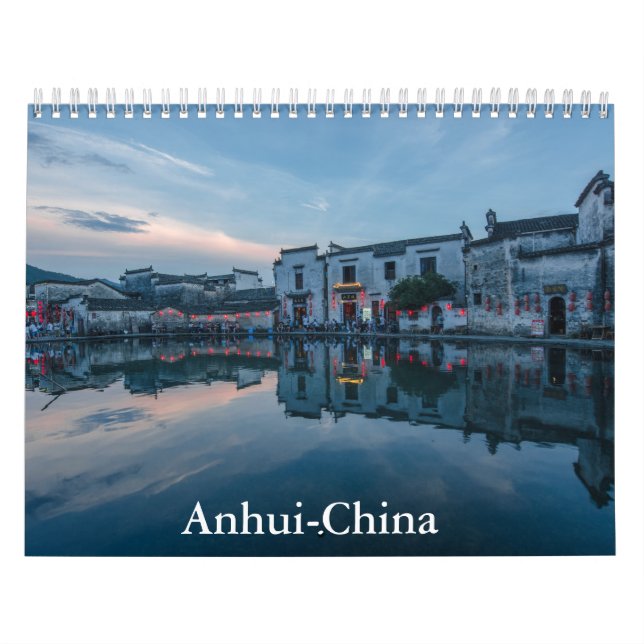 Calendario Anhui-China (Tapa)