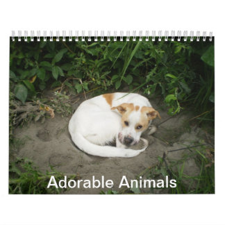 Calendario animal adorable
