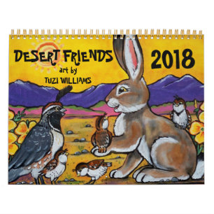 Calendario Animal del Suroeste Amigo de la Vida Silvestre de