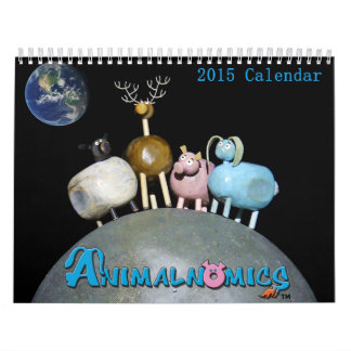 Calendario animal divertido de Animalnomics