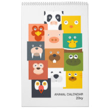 Calendario Animal Infantil