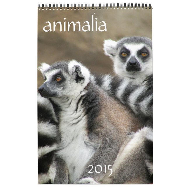 Calendario animales 2015 (Tapa)