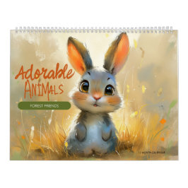 Calendario Animales adorables: Amigos del bosque 1