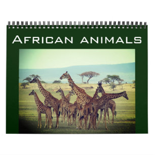 Calendario animales africanos 2027