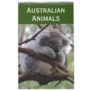 Calendario animales de australia 2026