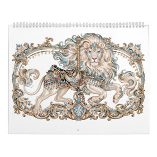 Calendario Animales de Carrusel Moda Steampunk
