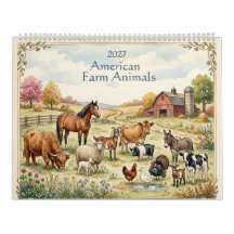 Animales de granja americanos - Dos páginas 2027