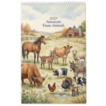 Animales de granja americanos - Página única 2027