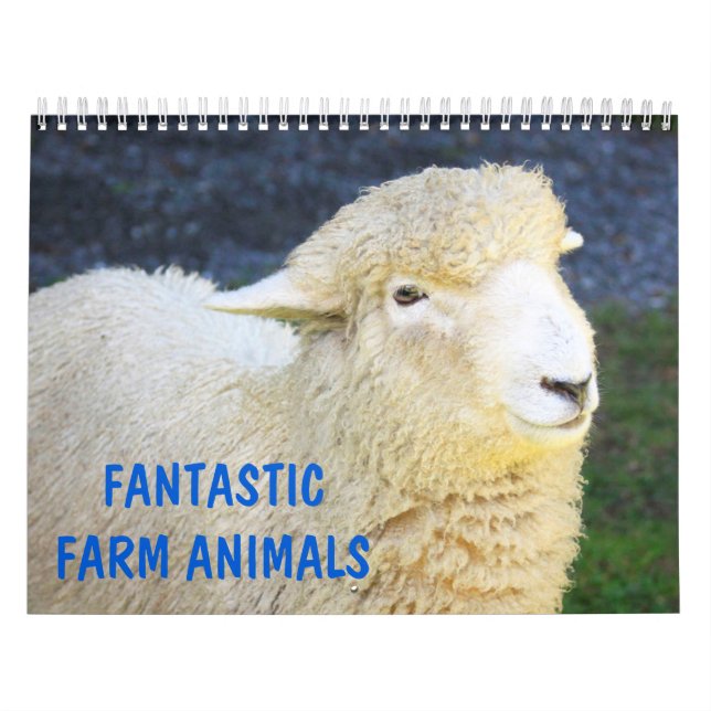 Calendario Animales de granja fantásticos (Tapa)