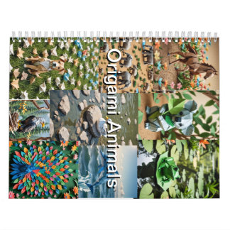Calendario Animales de Origami 2026