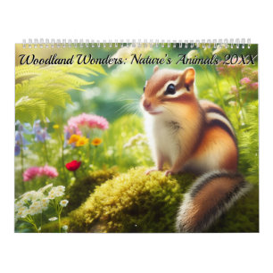 Calendario Animales del bosque 