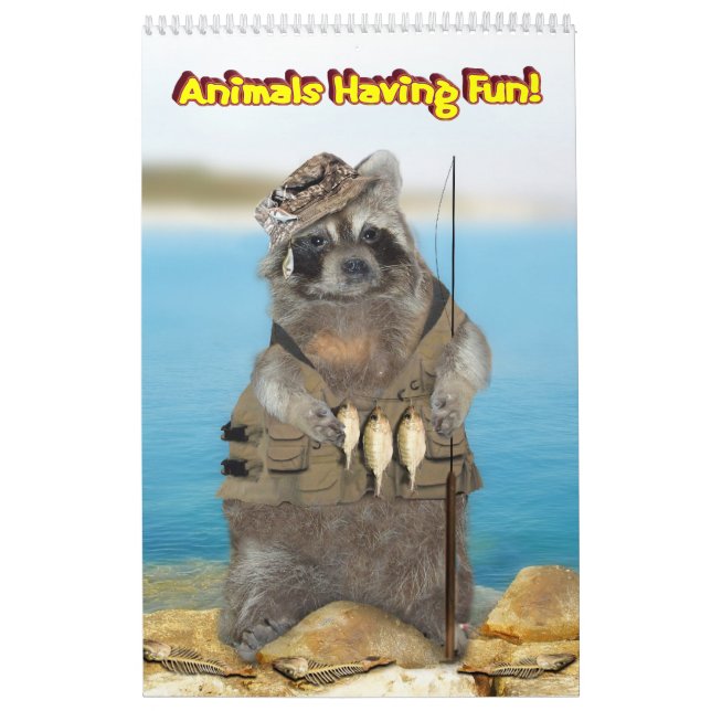 Calendario "¡Animales Divirtiéndose! "Calendario (Tapa)