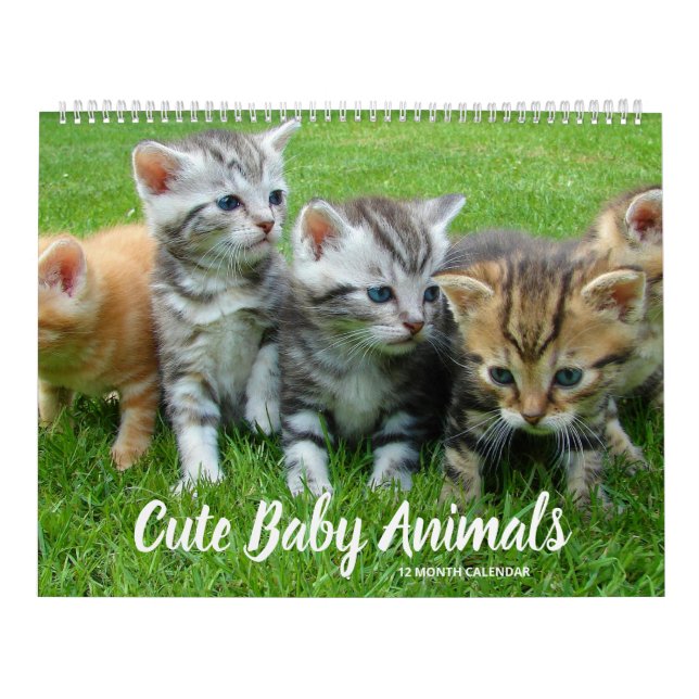 Calendario Animales para bebés (Tapa)