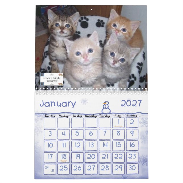 CALENDARIO ANML-RESQ (Jan 2027)