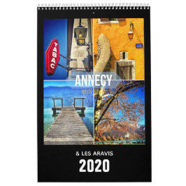 Calendario Annecy y Les Aravis, Haute-Savoie 2020