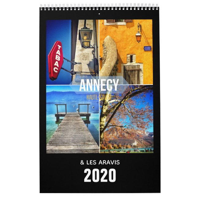 Calendario Annecy y Les Aravis, Haute-Savoie 2020 (Tapa)