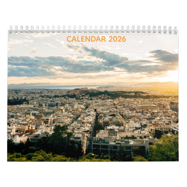 Calendario Annual Beautiful 2026 Calendar (Tapa)