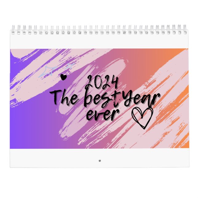 Calendario Año 2024 (Reverso)