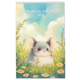 Calendario Año 2025 de Chinchillin