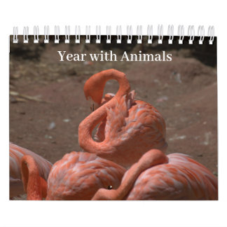 Calendario Año con los animales
