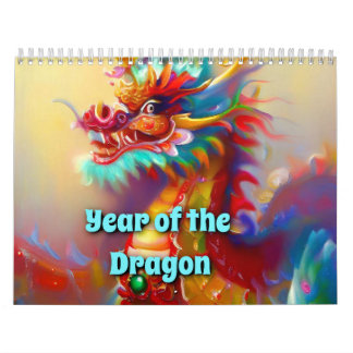 Calendario Año del dragón