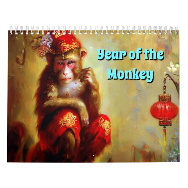 Calendario Año del mono (Tapa)