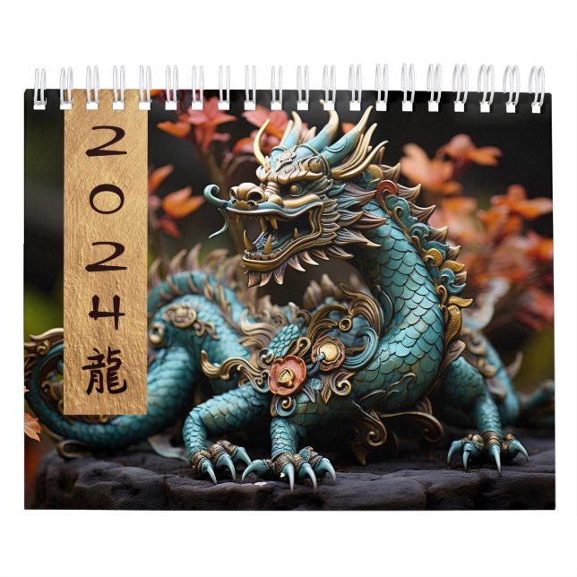 Calendario Año del Muro del Dragón 2024 (Tapa)