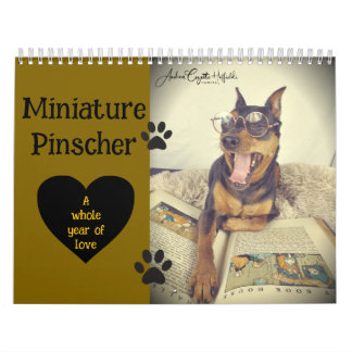 Calendario Año del Pinscher Miniatura