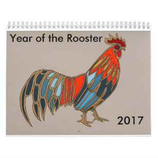 Calendario Año Nuevo chino 2017 - año del gallo