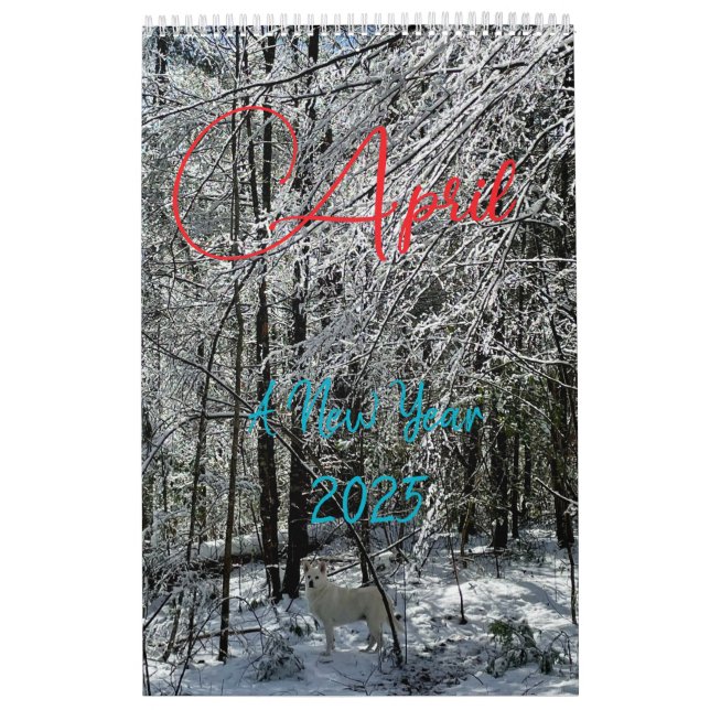 Calendario Año nuevo de abril (Tapa)