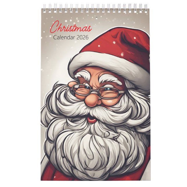 Calendario Año Nuevo de los navidades (Tapa)