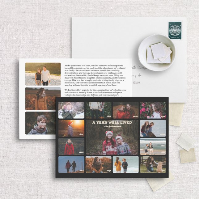 Calendario Año Nuevo en revisión tarjeta de fotos  (Subido por el creador)