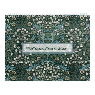 Calendario Año personalizado de artes decorativas de William