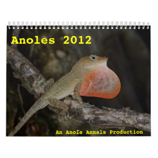 Calendario Anoles 2012