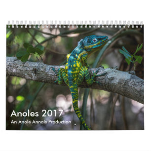 Calendario Anoles 2017 - Una producción de los anales de