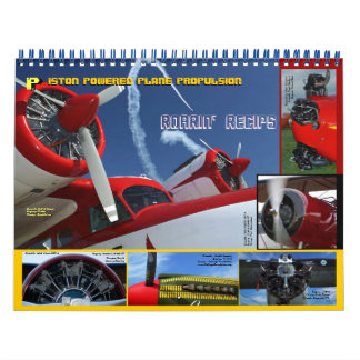 Calendario Antique Aircraft Motines tamaño estándar 2014