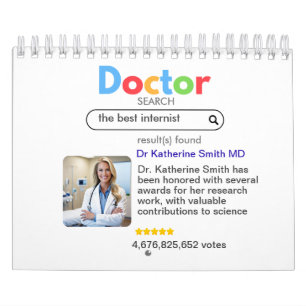 Calendario antistress PHYSICIAN DOCTOR google INTERNIST