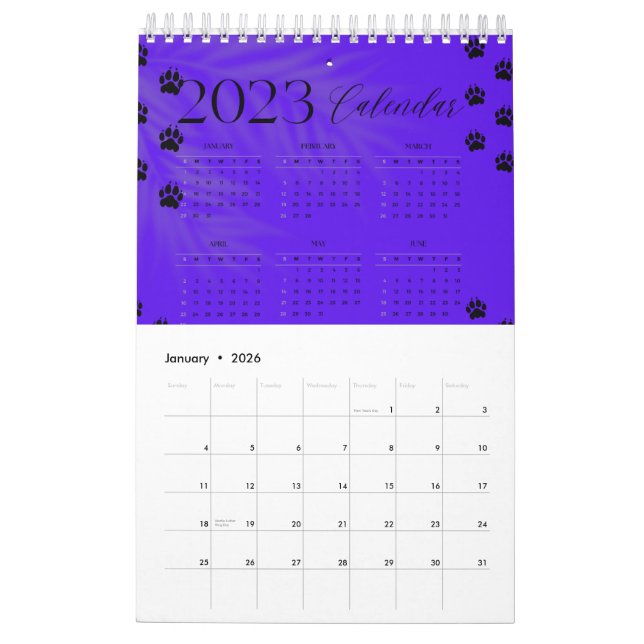 Calendario anual 2023 (Jan 2026)