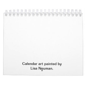 Calendario anual con diseños estacionales