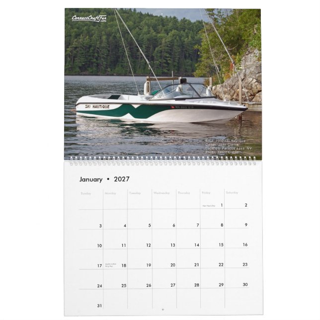 Calendario Anual CorrectoCraftFan de 2025 (Jan 2027)