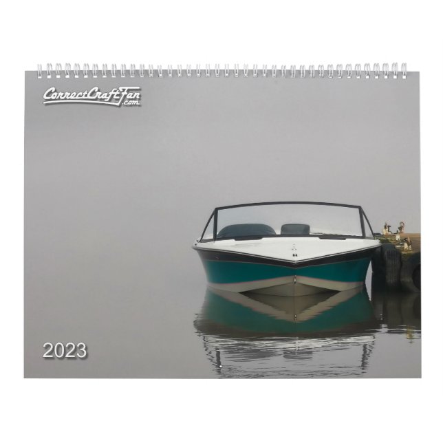 Calendario Anual de 2023 CorrectCraftFan.com (Tapa)