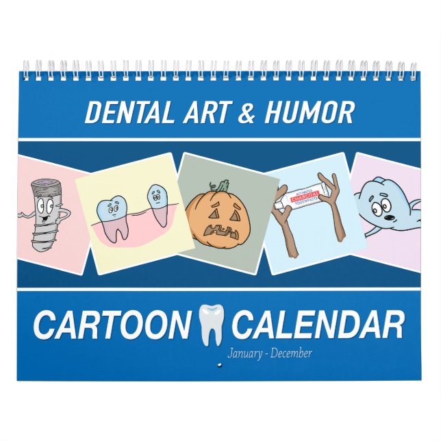 Calendario Anual de Arte Dental y Humor (Tapa)