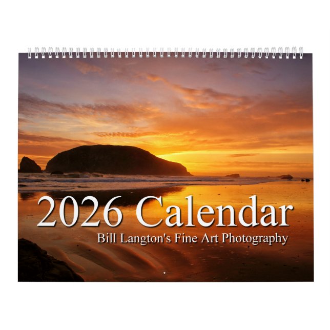 Calendario Anual de Fotografía 2026 (Tapa)