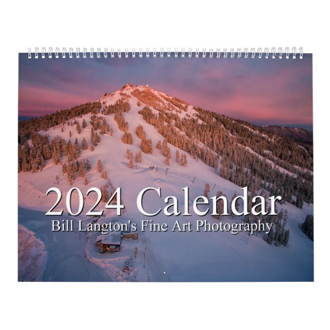 Calendario Anual de Fotografía de 2024 (Tapa)